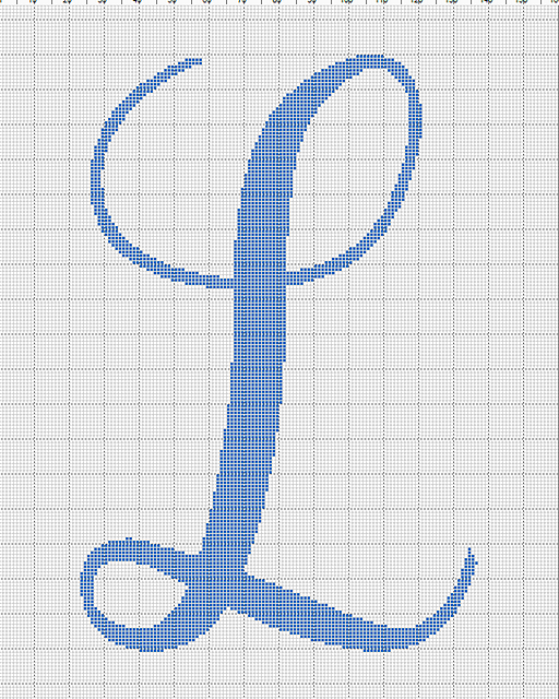 Monogram L Blanket