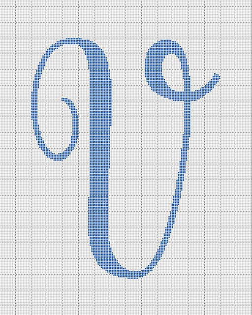 Monogram V Blanket
