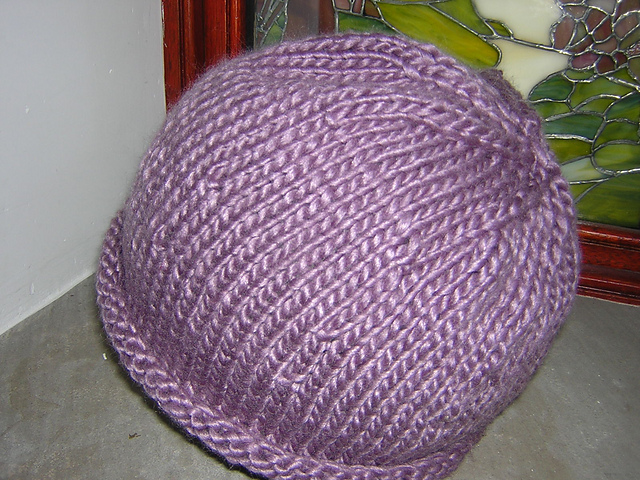 Not Too Slouchy Short Row Slouch Hat