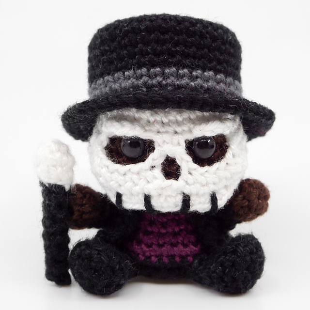 Mini Baron Samedi Amigurumi