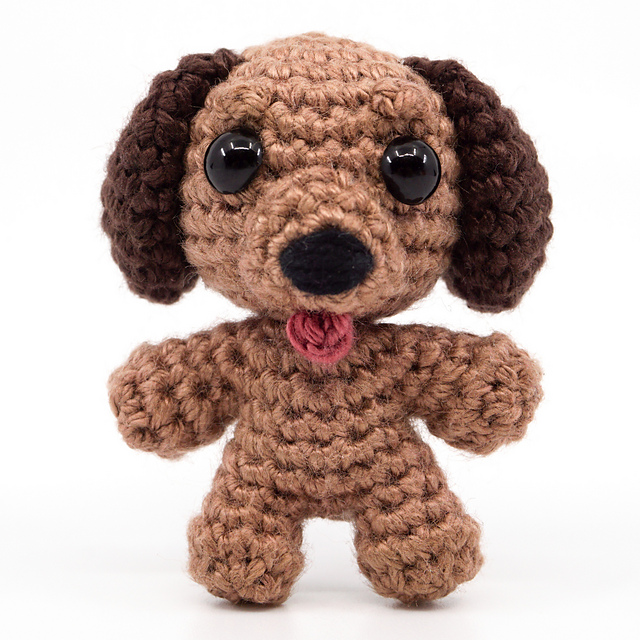 Mini Noso Dog Amigurumi