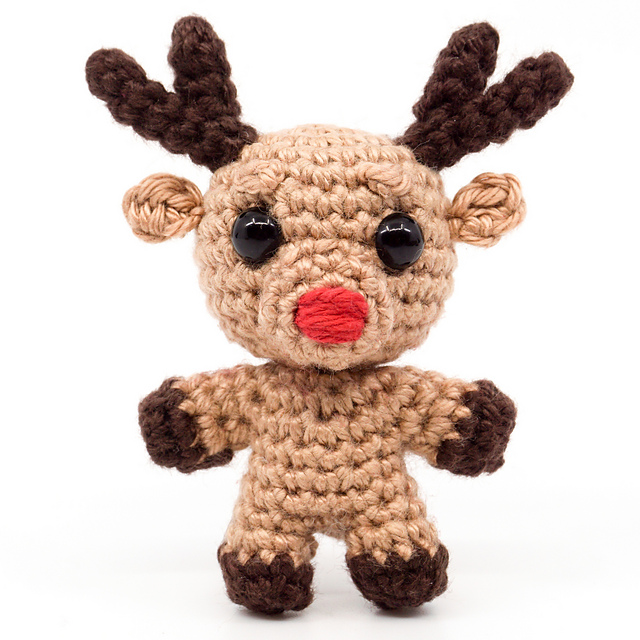 Mini Noso Reindeer Amigurumi