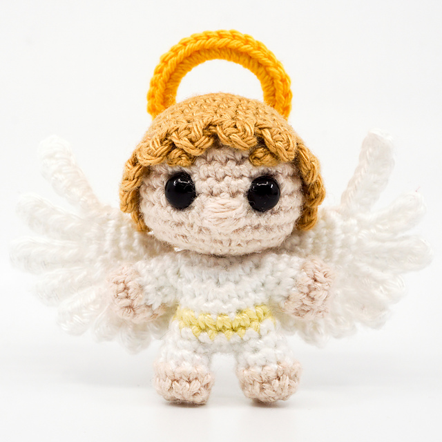 Mini Noso Angel Amigurumi