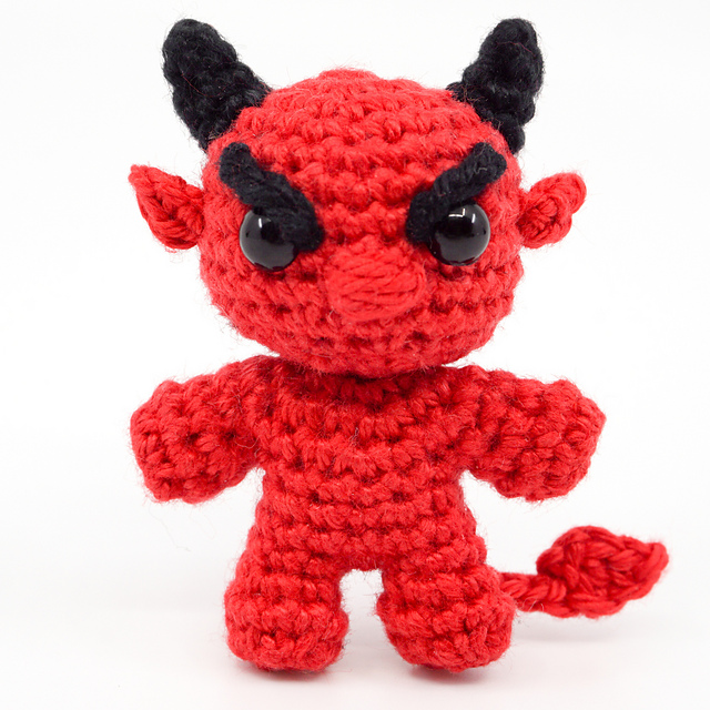 Mini Noso Devil Amigurumi