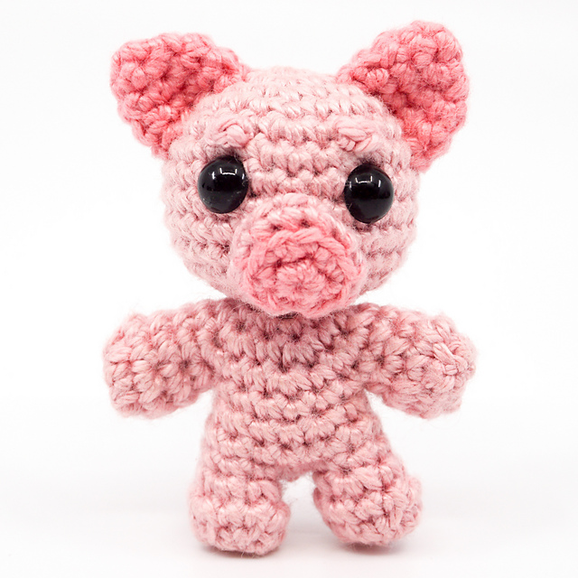 Mini Noso Pig Amigurumi