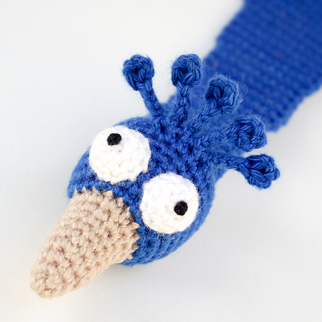 Peacock Bookmark