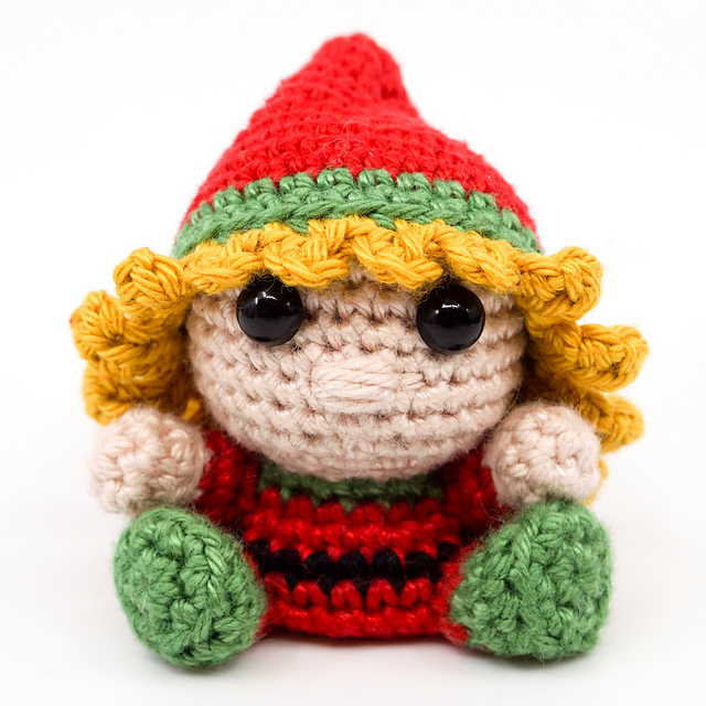 Mini Female Christmas Elf