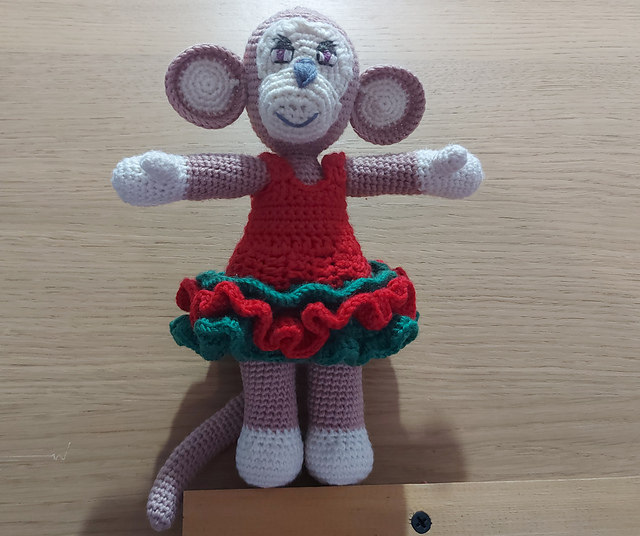 Monkey dress 1
