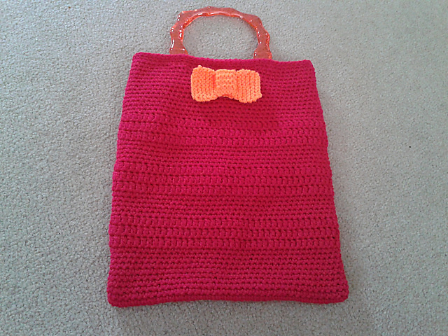 Project Bag with Bow