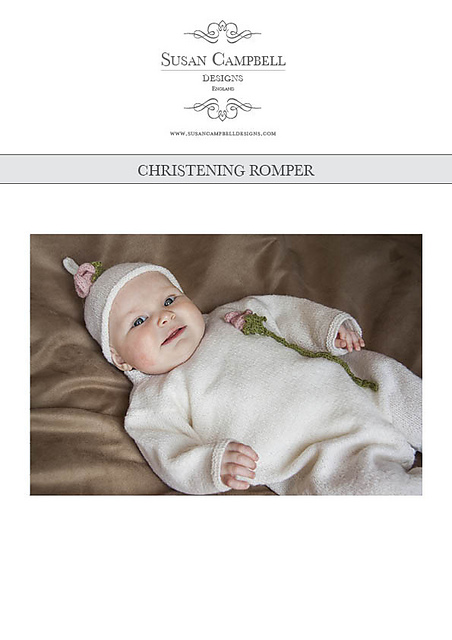 Child's Christening Rompers