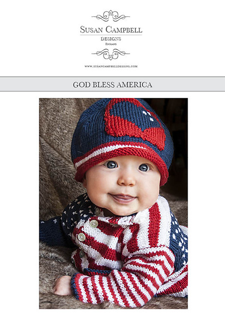 Child's God Bless America Hat & Jacket