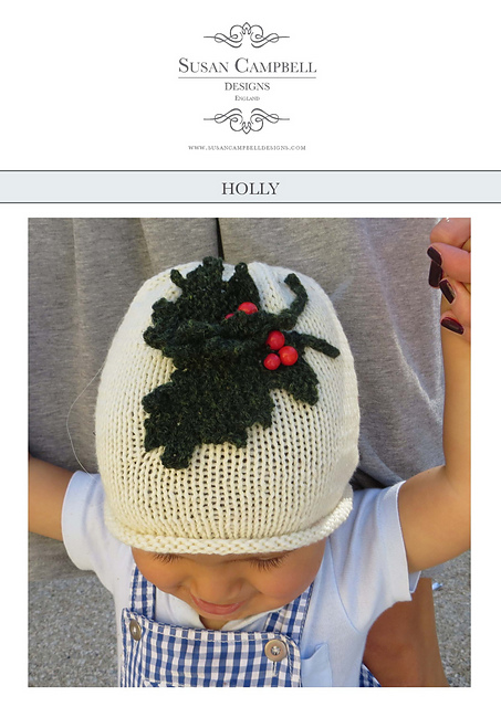 Child's Holly Hat