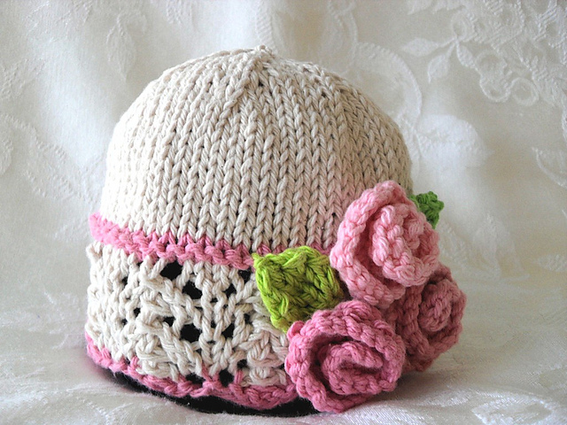 Your Pride and Joy Lace Cloche with Roses