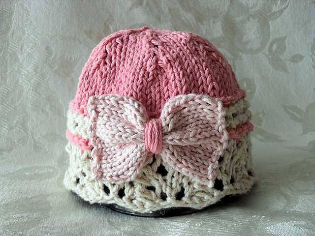 Gift Wrapped Lace Cloche with Bow