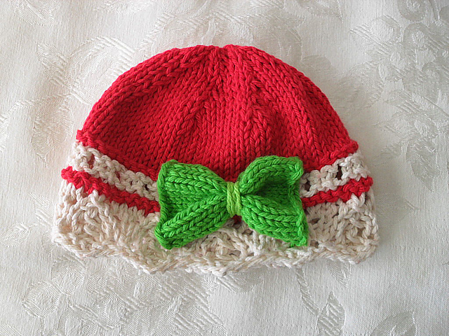 Wrapped For Christmas Lace Cloche with Bow