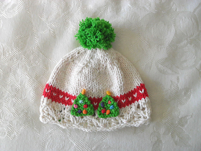Two Christmas Trees Cloche