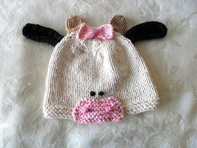 Baby Cow Hat