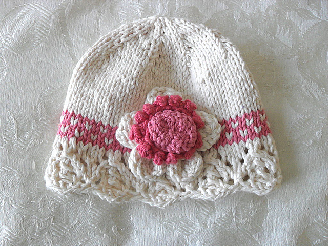 Rosy Flower Cloche