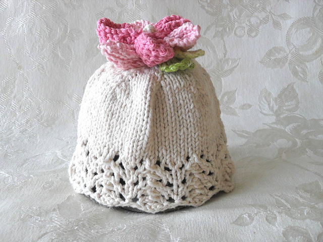 Flower Girl baby cloche