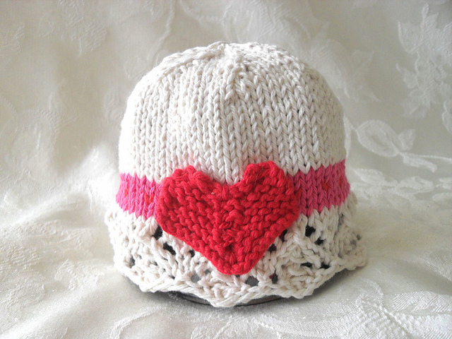 Red Valentine Cloche