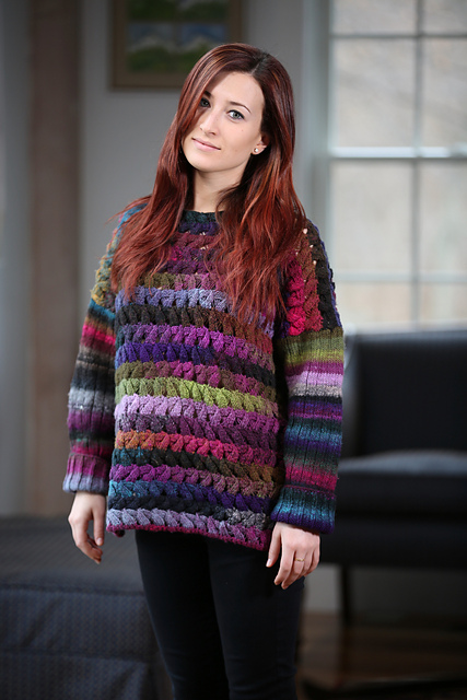 Winged Ladder Pullover