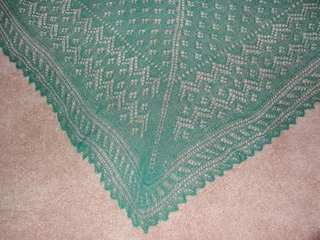 Triangle Scarf and Square Shawl