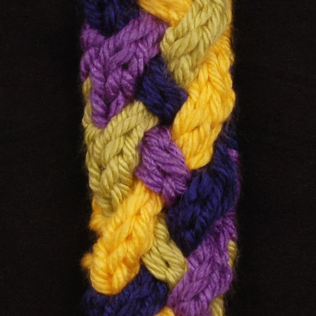 Aran Braid for Year of Scarves YOS 1/30/14