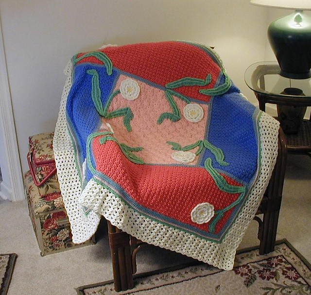 Leona's Peonies Throw