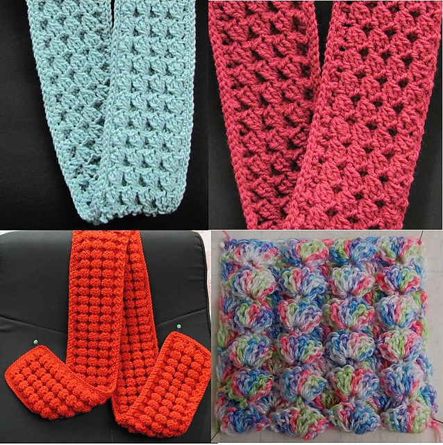 Reversible Scarves - Two With Several Options