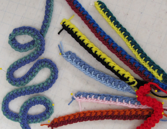 Double-Sided Crochet Ribbon (Two Right Sides)