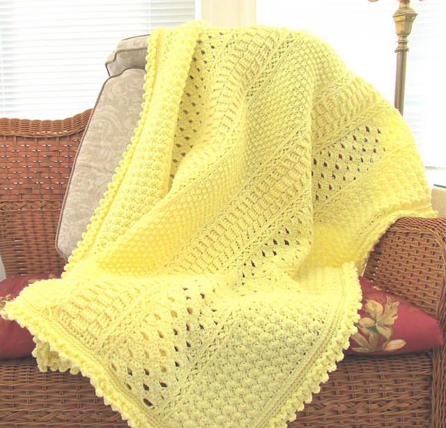 Naomi Rose Afghan-Two Versions