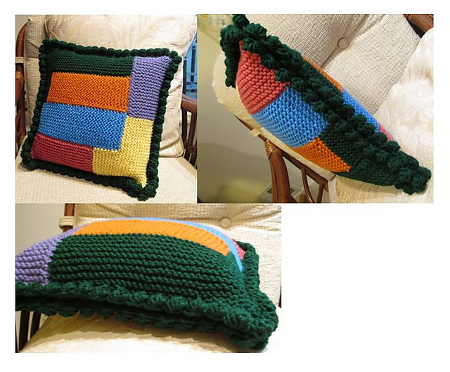 Pickup Stitch Pillow