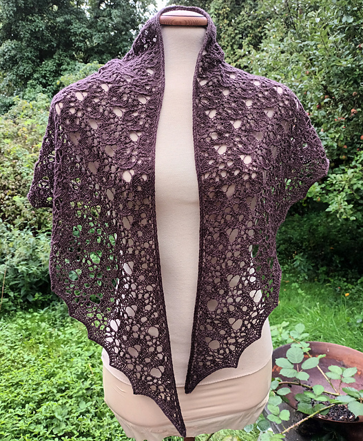 Shawl #4 'Eclipse'