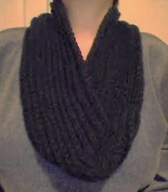 One Skein Stockinette Cowl