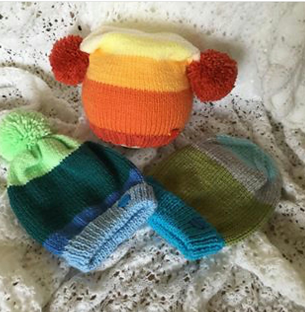 Three Stashbuster Hats for Children