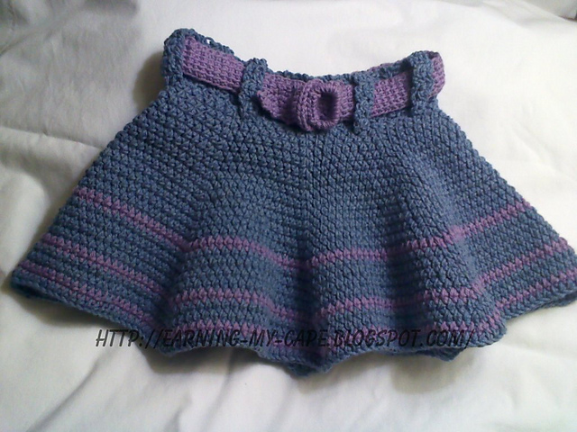Tunisian Stitch Belt