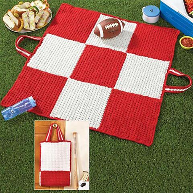 Fold-Up Sports Blanket