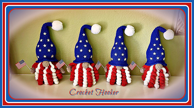 Patriotic Anniversary Gnome