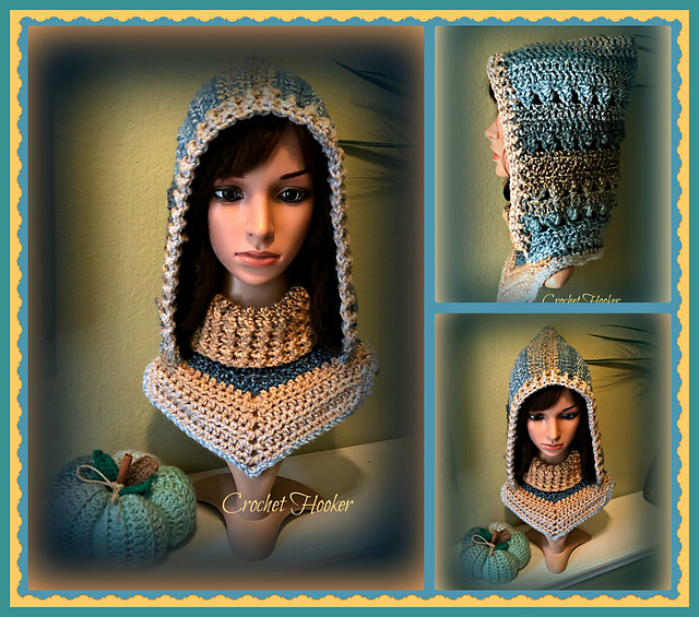 Chill Buster Hooded Turtleneck Cowl