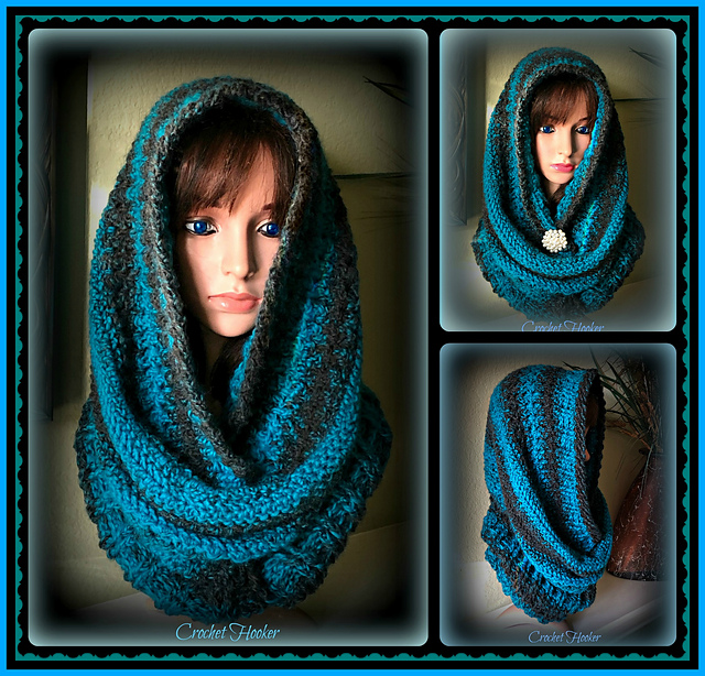 Ice-Kissed Hooded Cowl