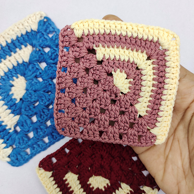 Different Color Granny Square