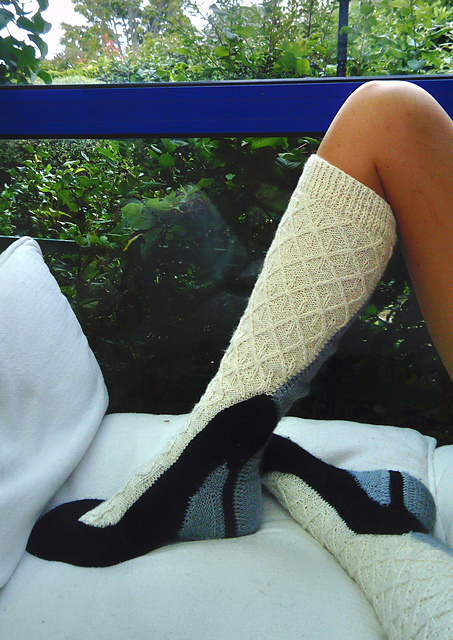 high heel socks