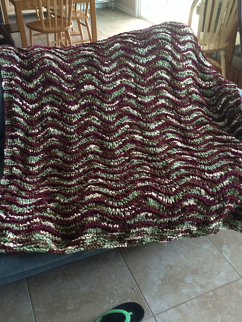 Whitecap Waves Blanket