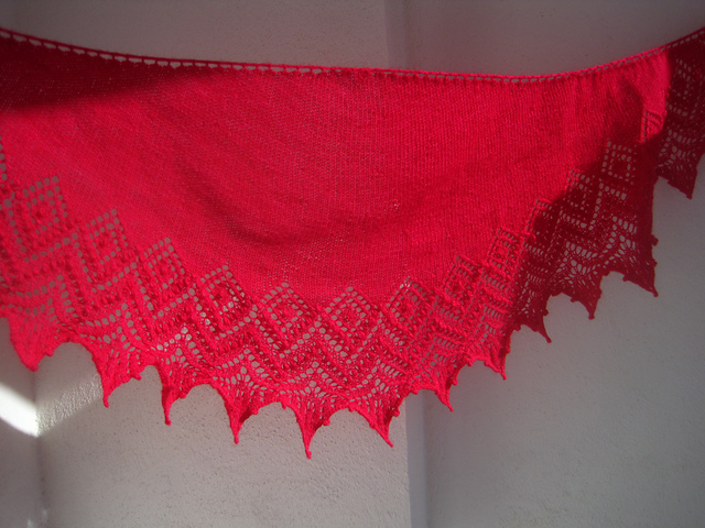 Luella Crescent Shawl