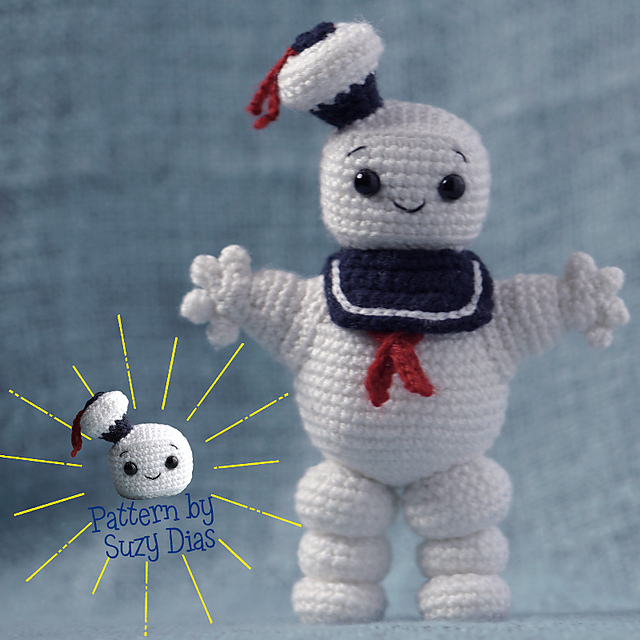 Ravelry: Mr Stay Puft pattern by Suzy Dias