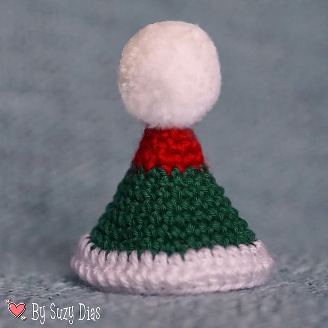 Christmas Santa Hat Amigurumi