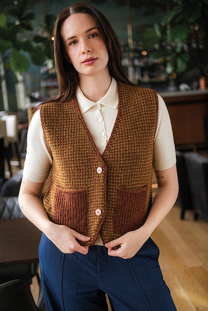 Ravelry: Cambridge - vest pattern by Sara Ottosson