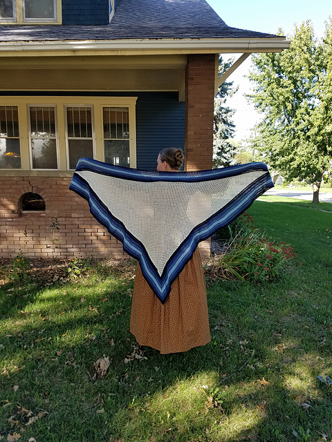 1838 Honeycomb Shawl