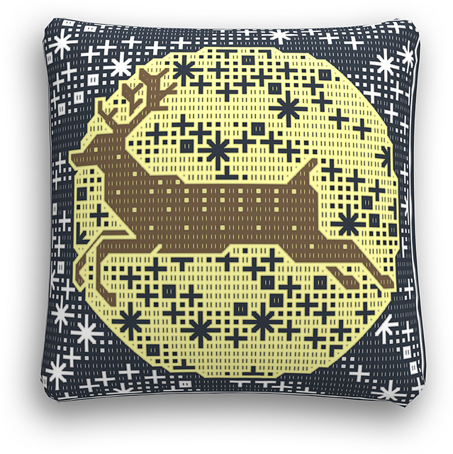 Starry Christmas pillowcases