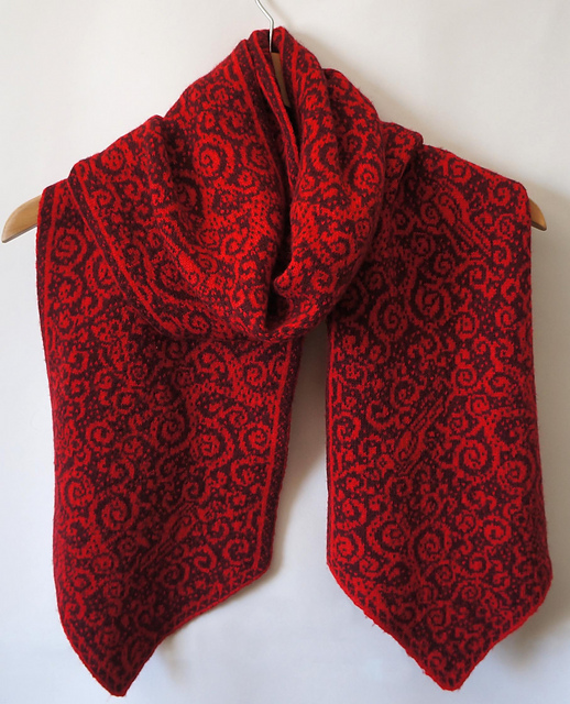 Trees and Birds Scarf